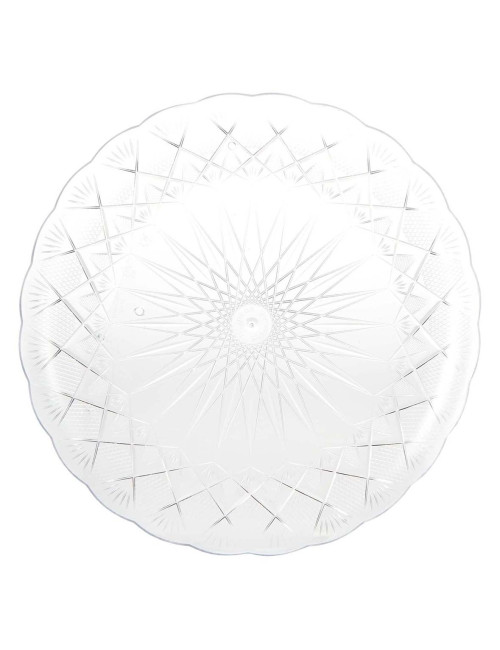 122332 طبق فواكة شفاف طقم 3 حبة