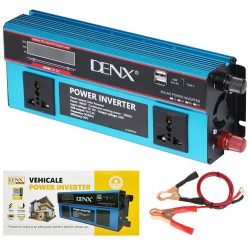 DENX DX3650 1000W DC12/24V محول كهرباء