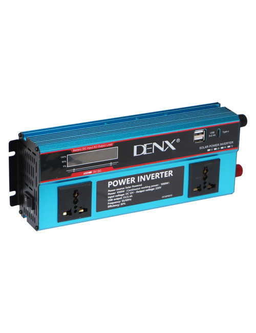 DENX DX3650 1000W DC12/24V محول كهرباء