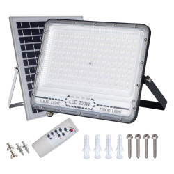 XG 200W SOLAR MOTION LED SPOTLIGHT WITH REMOTE 200W