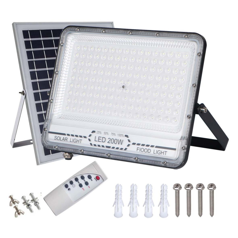 XG 200W SOLAR MOTION LED SPOTLIGHT WITH REMOTE 200W