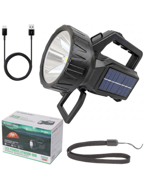PK-5089 SOLAR SEARCHLIGHT 100W