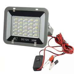 CAICAI 30W DC 12V LED كشاف خارجية