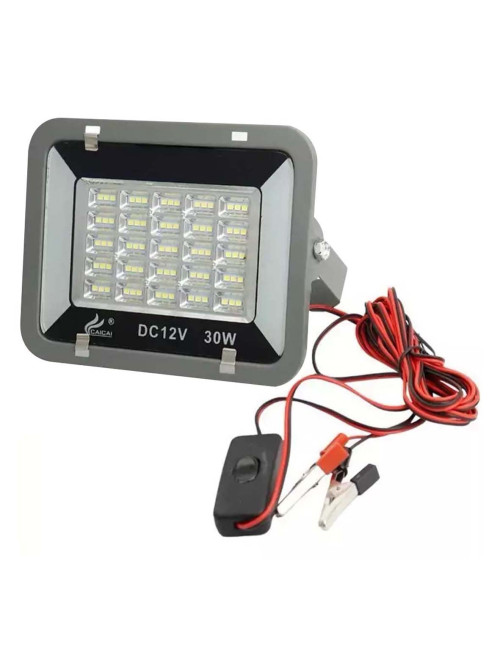 CAICAI 30W DC 12V LED كشاف خارجية