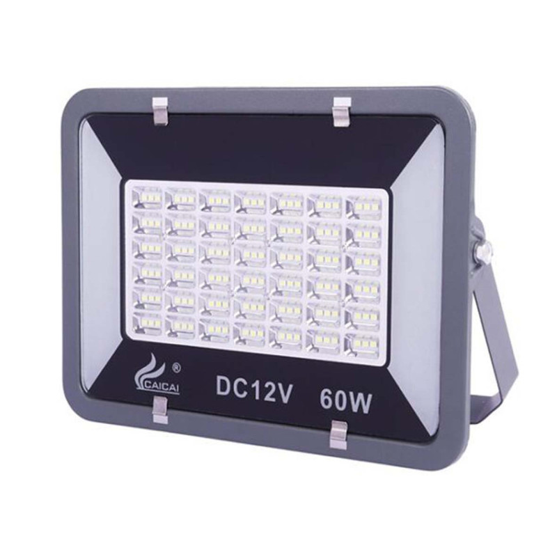 CAICAI 60W DC 12V LED كشاف خارجية