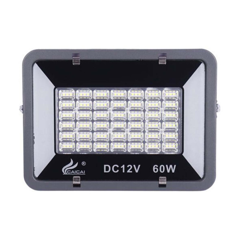 CAICAI 60W DC 12V LED كشاف خارجية