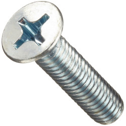 GALVANIZED MACHINE BOLT FLAT HEAD 6 MM x 120