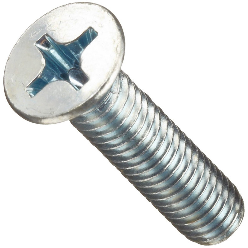 GALVANIZED MACHINE BOLT FLAT HEAD 6 MM x 120