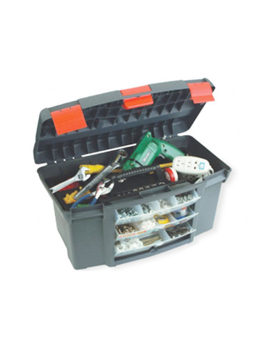 MJ2037 PLASTIC TOOL BOX 21.5" - CHN