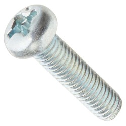 GALVANIZED PAN MACHINE SCREW 6 MM x 75 PAN MACHINE SCREW 6 MM x 75