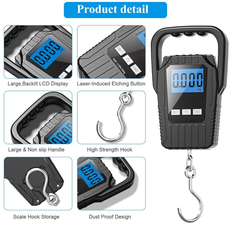 CE20771/07-215 ELECTRONIC LUGGAGE SCALE