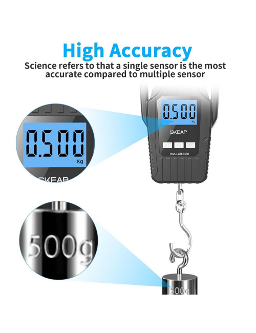 CE20771/07-215 ELECTRONIC LUGGAGE SCALE