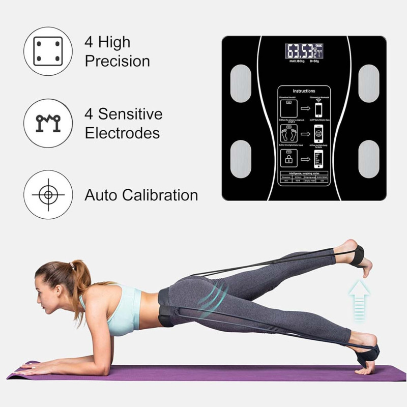 CE-25042/25118/25043 BLUETOOTH BATHROOM SCALE 180KG