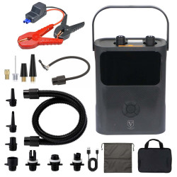4IN1 18000AH اشتراك سيارة مع كمبريسور حجم كبير
