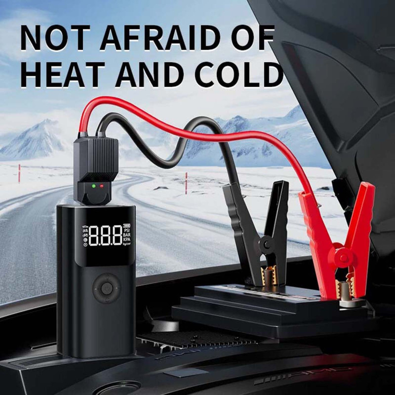 4IN1 18000AH اشتراك سيارة مع كمبريسور حجم كبير