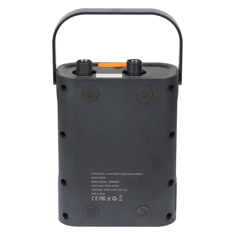 4IN1 18000AH اشتراك سيارة مع كمبريسور حجم كبير