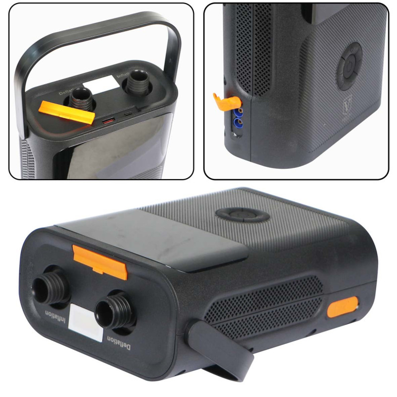 4IN1 18000AH اشتراك سيارة مع كمبريسور حجم كبير