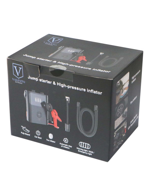 4IN1 18000AH اشتراك سيارة مع كمبريسور حجم كبير