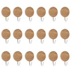 NA-75351 WALL HOOK ADHESIVE HANGER 18PCS SET