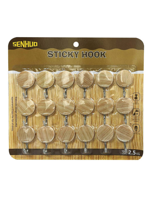 NA-75351 18PCS SET علاقة لصق متعدد الاستخدامات