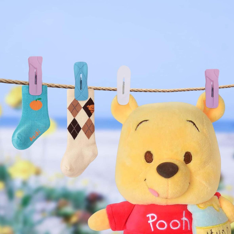 NA-75198/75202 PLASTIC CLOTH HANGING CLIP 24PCS/SET