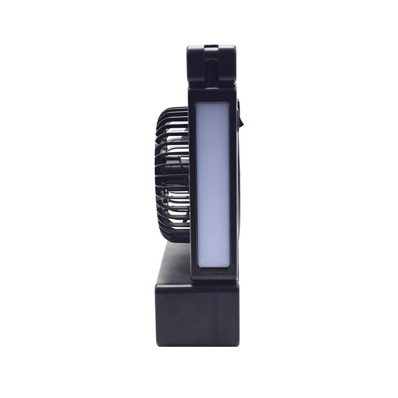 GD-9153 PORTABLE SOLAR FAN WITH 3 BULB AND PANEL