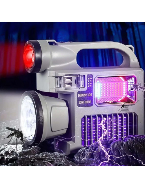 W5158-1SOLAR SEARCHLIGHT WITH MOSQUITO KILLER
