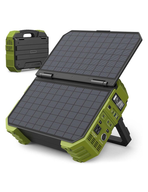 NBS PORTABLE POWERSTATION WITH SOALR PANEL 1000W