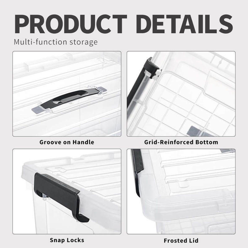 NA-76244 PVC STORAGE BOX 57X42X35CM