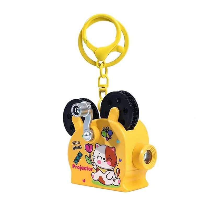 MA-80278 VINTAGE PROJECTOR LIGHT KEYCHAIN