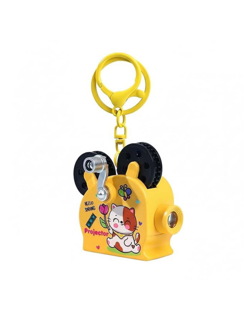 MA-80278 VINTAGE PROJECTOR LIGHT KEYCHAIN
