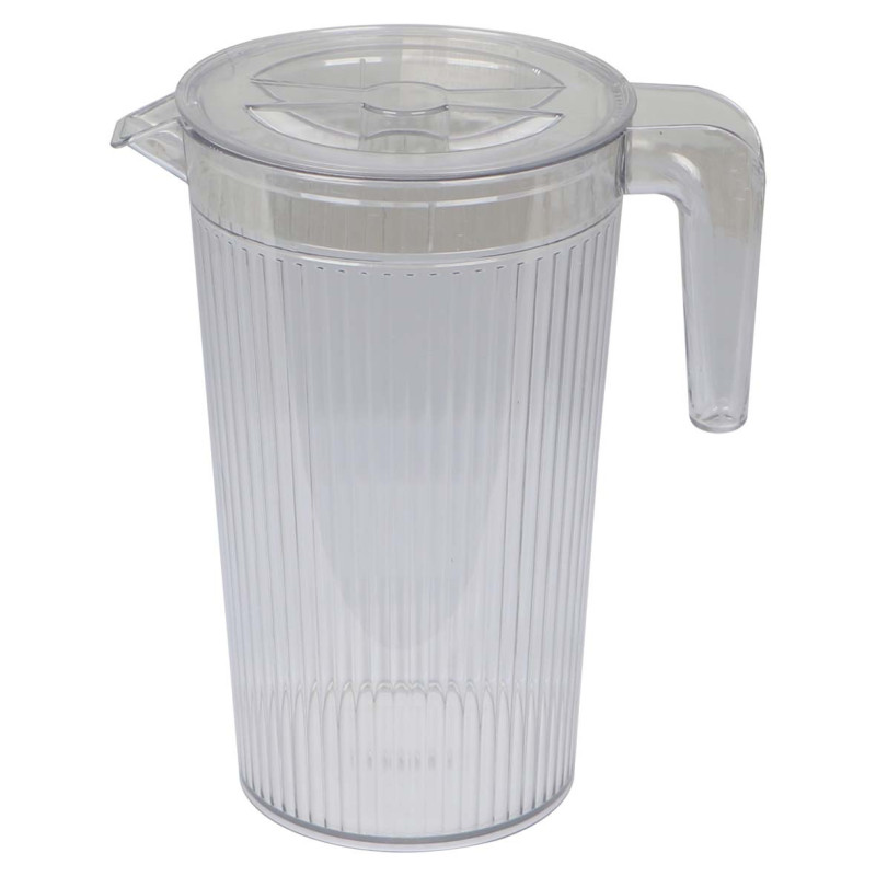 NA-75037-P PLASTIC DRINKING PITCHER WITH LID 5PCS SET