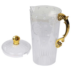 NA-75257-P PLASTIC DRINKING PITCHER WITH LID 5PCS SET