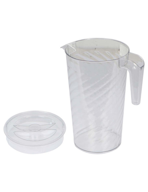NA-75551-P PLASTIC DRINKING PITCHER WITH LID 5PCS SET