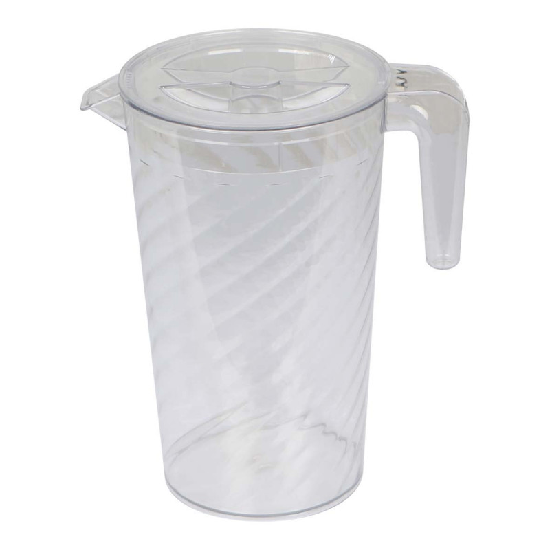 NA-75551-P PLASTIC DRINKING PITCHER WITH LID 5PCS SET