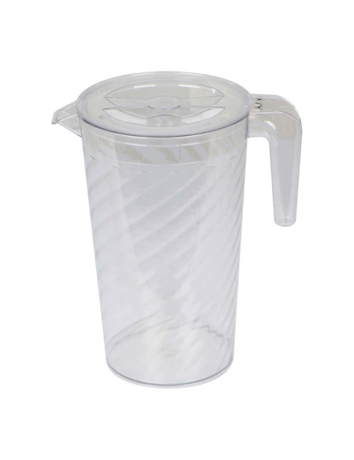 NA-75551-P PLASTIC DRINKING PITCHER WITH LID 5PCS SET