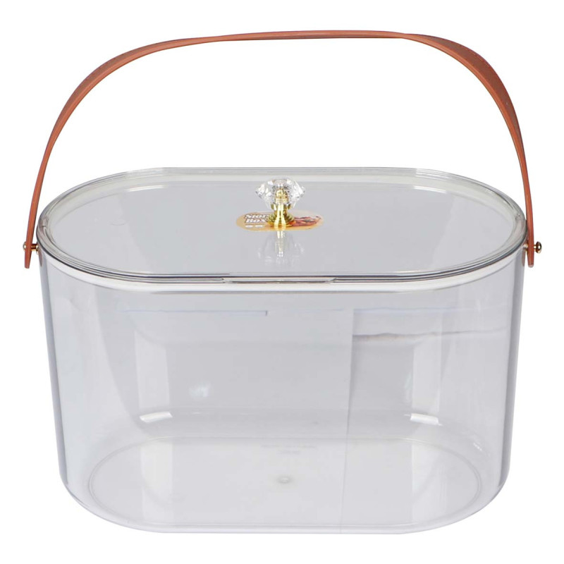 NA-75464-P ROUND PLASTIC FOOD-BOX 25X14X15.5CM