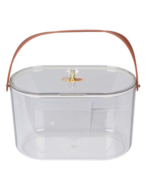 NA-75464-P ROUND PLASTIC FOOD-BOX 25X14X15.5CM