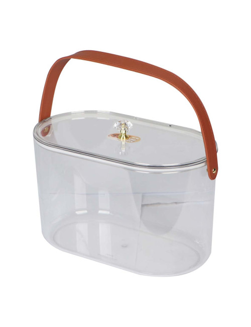 NA-75464-P ROUND PLASTIC FOOD-BOX 25X14X15.5CM
