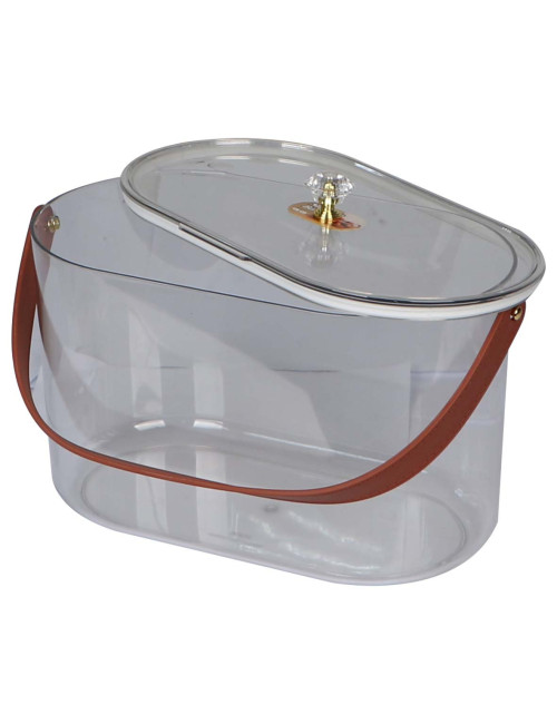 NA-75464-P ROUND PLASTIC FOOD-BOX 25X14X15.5CM