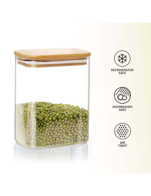 NA-75607-P CRYSTAL PLASTIC STORAGE MULTI-PURPOSE BOX 22X14.5X9CM