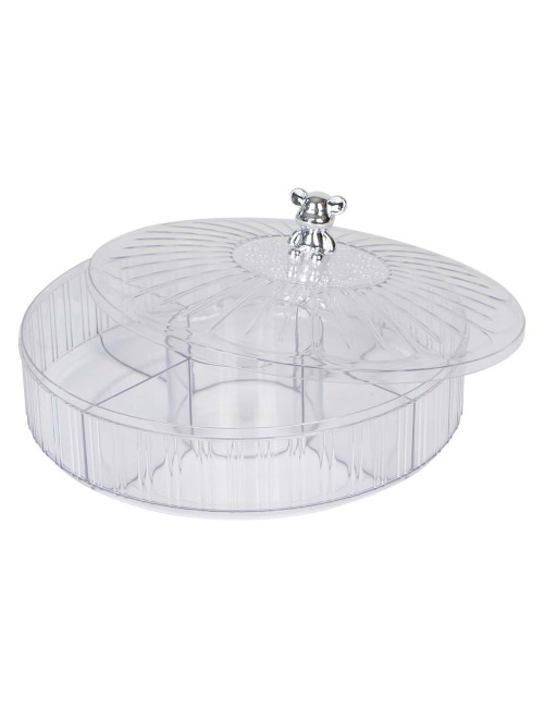 NA-75850-P CRYSTAL PLASTIC FRUIT BOX 27X13.5C