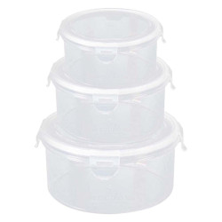 NA-75890-P ROUND PLASTIC FOOD-BOX 4PCS/SET