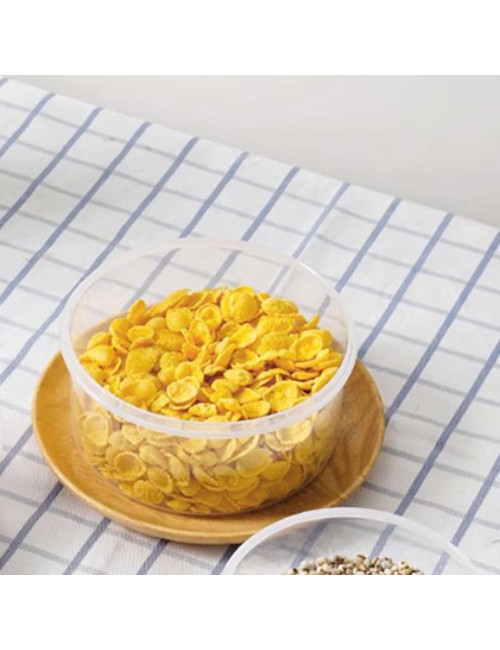 NA-75890-P 4CS/SET حافظة طعام مدور