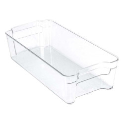 NA-75511-P/XT9009 REFRIGERATOR STORAGE BOX TRANSPARENT 31.8X15.5X10CM