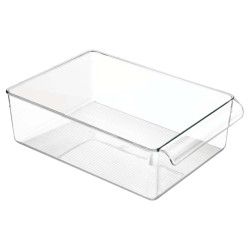 NA-75512-P/XT-9006 REFRIGERATOR STORAGE BOX TRANSPARENT 37.5X20.5X10CM