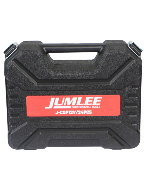JUMLEE J-CDP12V/24PCS دريل جملي باتري 12 وات