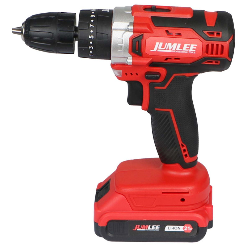 JUMLEE-J-CDT21V/29PCS 10MM دريل جملي باتري 21 وات