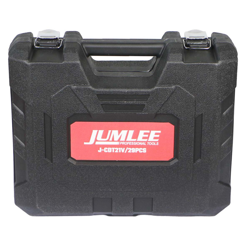 JUMLEE-J-CDT21V/29PCS 10MM دريل جملي باتري 21 وات