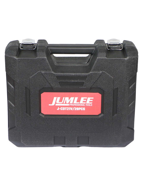JUMLEE-J-CDT21V/29PCS 10MM دريل جملي باتري 21 وات